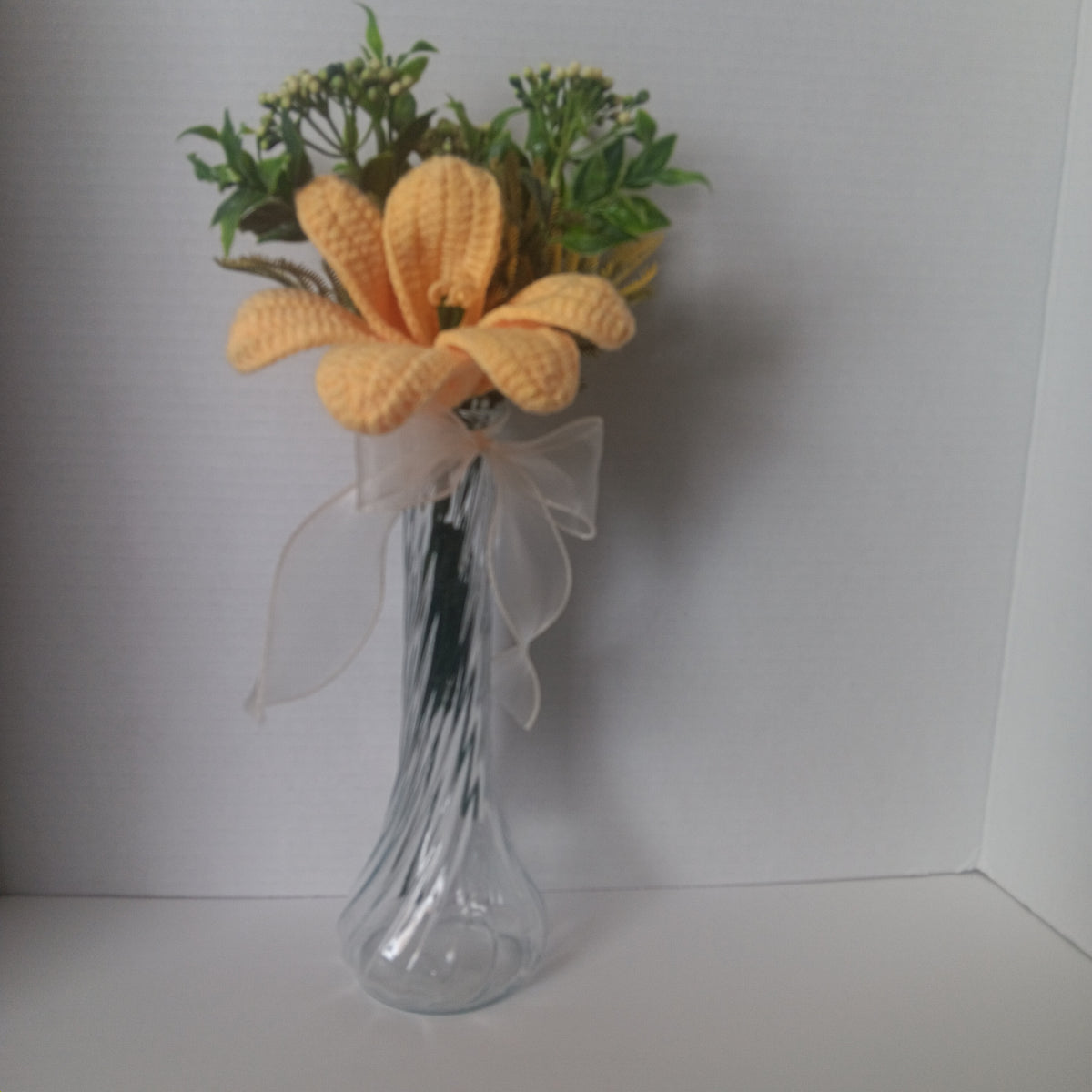 Crochet Flower Vase - Lilly