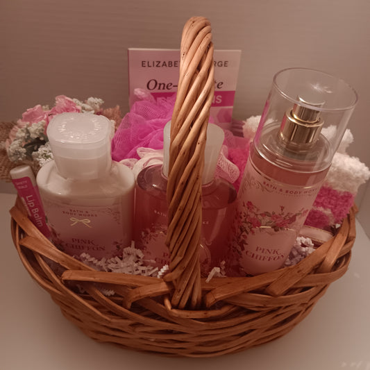 Gift Basket - Ladies - Pink Chiffon