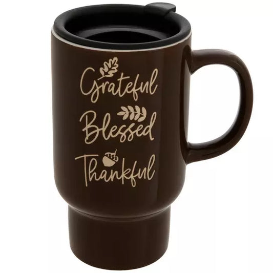 Gift Mug - Grateful Blessed Thankful