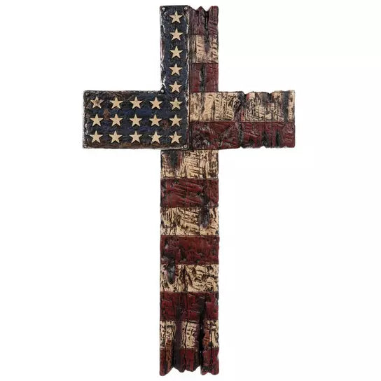 Men - Accessories - American Flag Cross