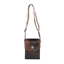 Ladies - Accessories - Cowhide Crossbody - Coffee