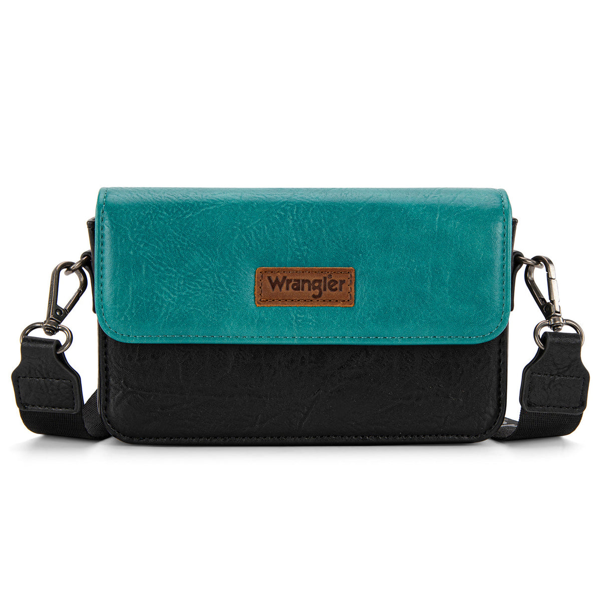 Ladies - Accessories - Wrangler crossbody - dual tone black